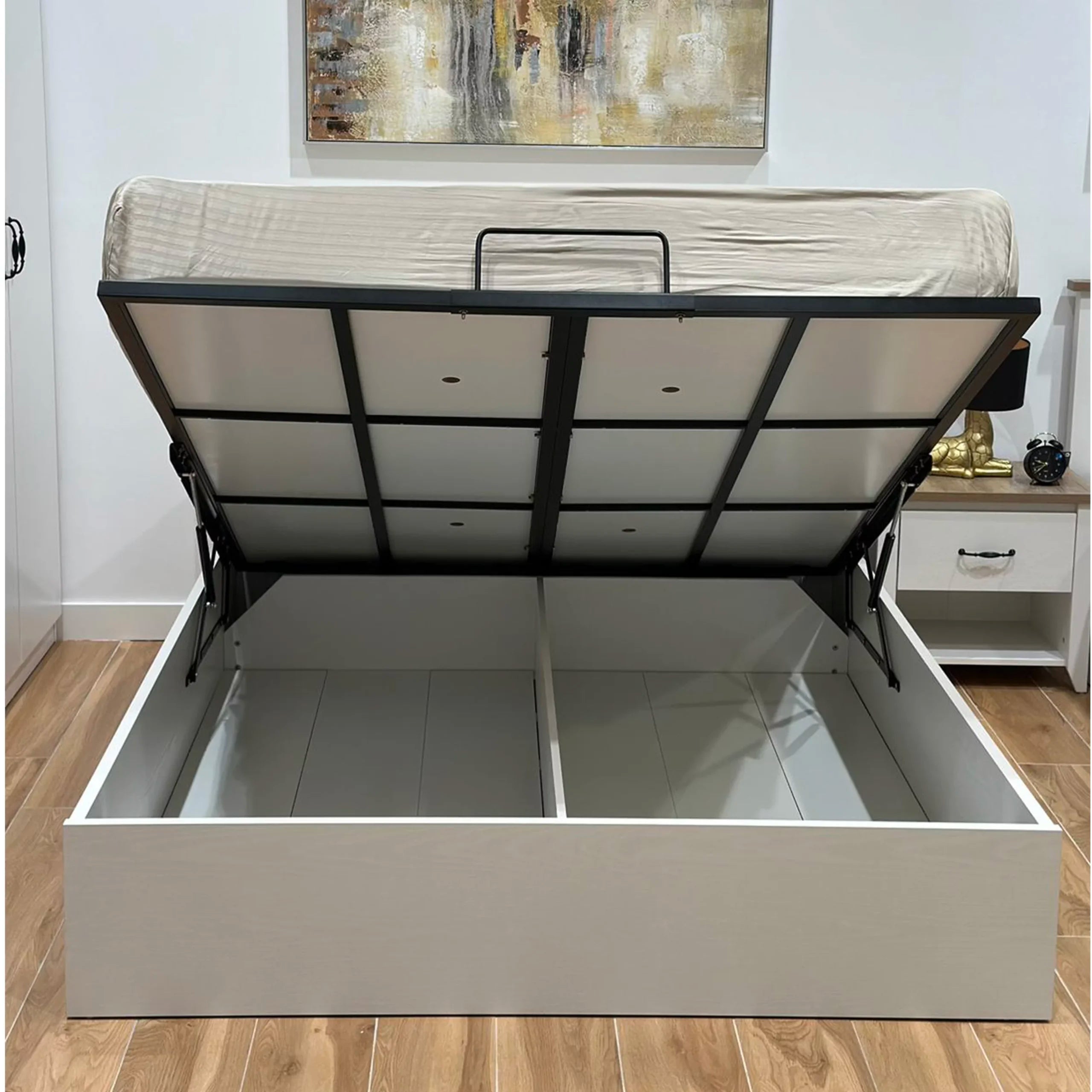 Davy Queen Bed (With Hydraulic Storage)