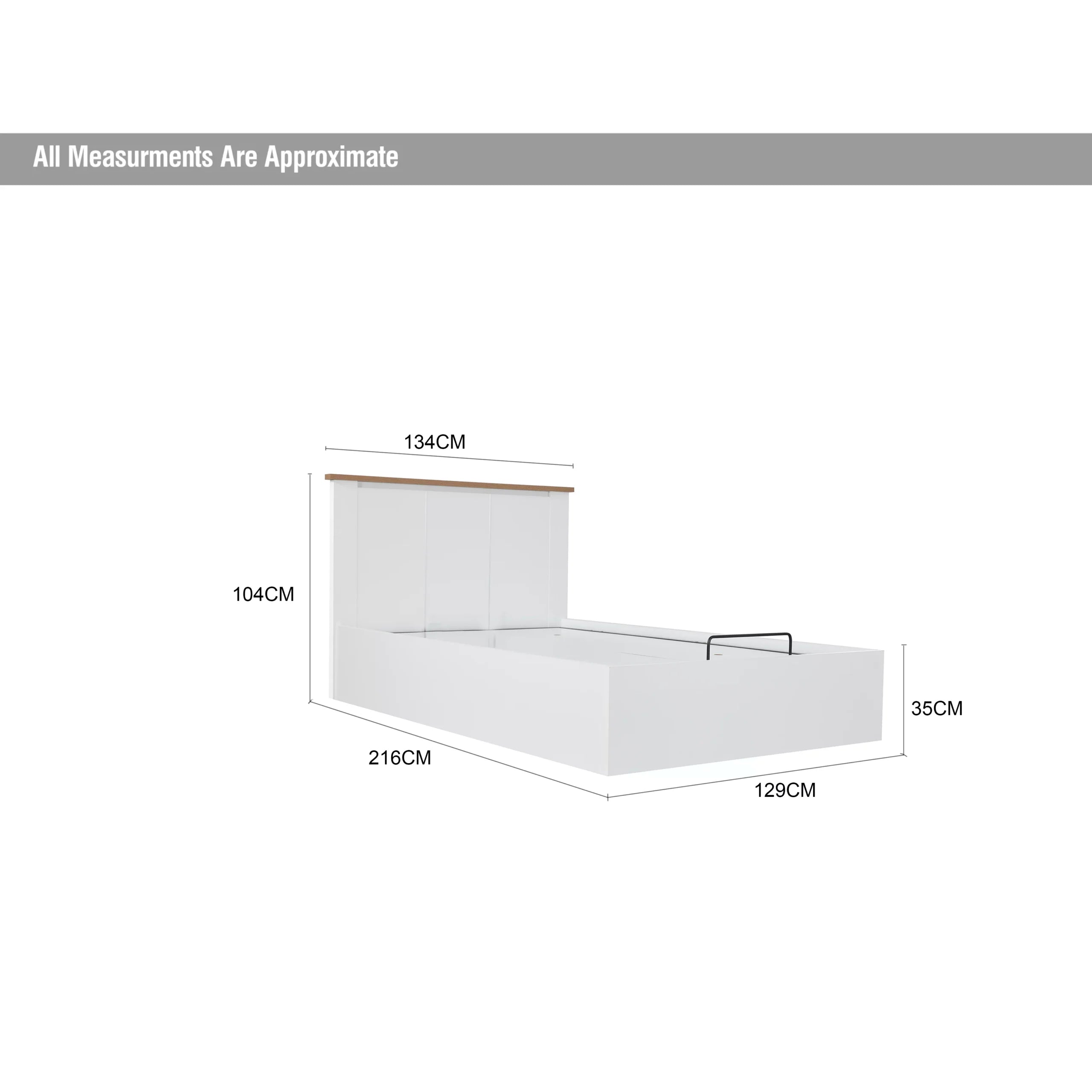 Single Bed (With Hydraulic Storage)