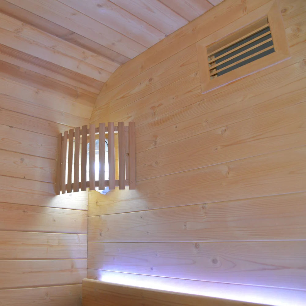 Luxury Indoor/Outdoor Sauna Room