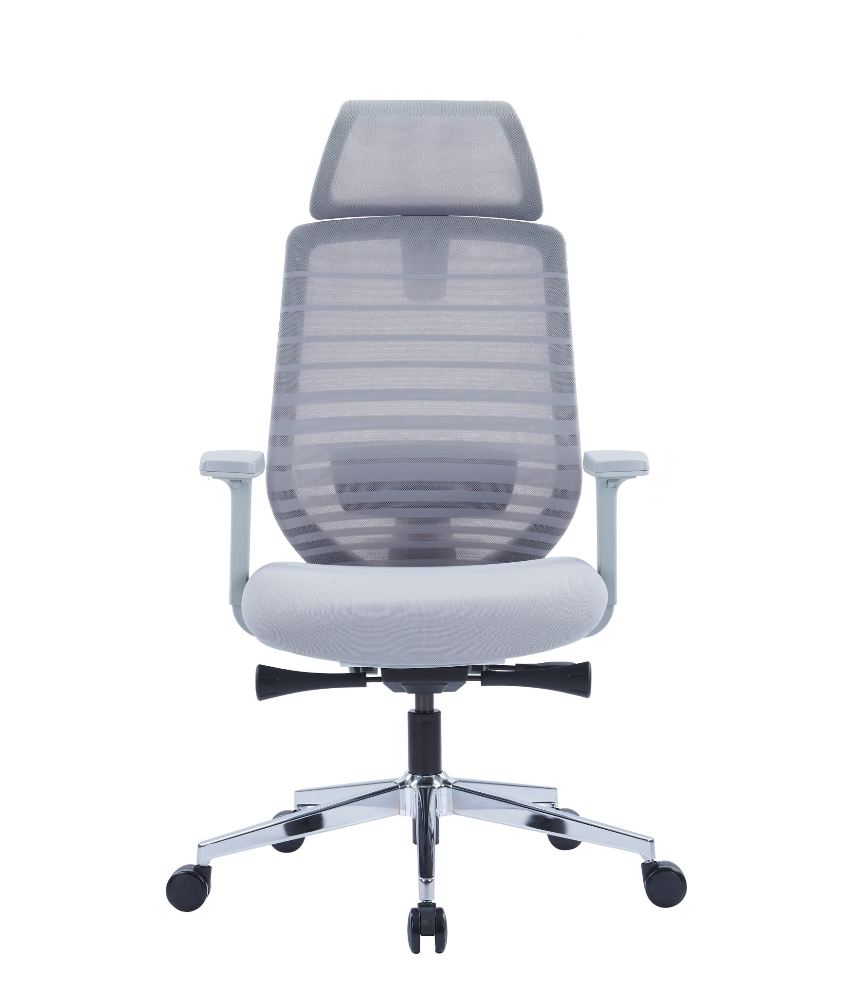 Modern High-back Ergonomic Mesh Office Chairs High grade - gray