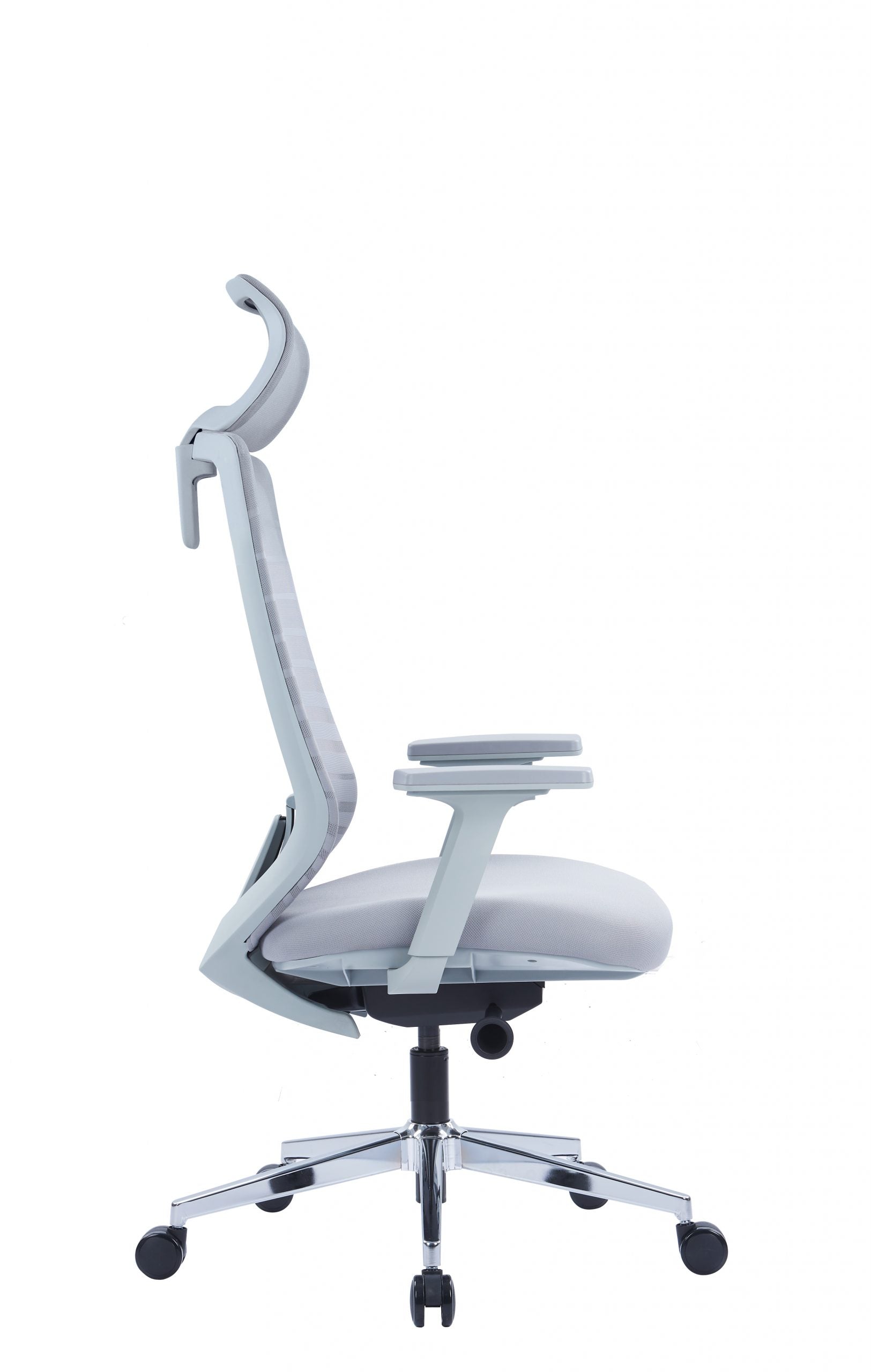 Modern High-back Ergonomic Mesh Office Chairs High grade - gray