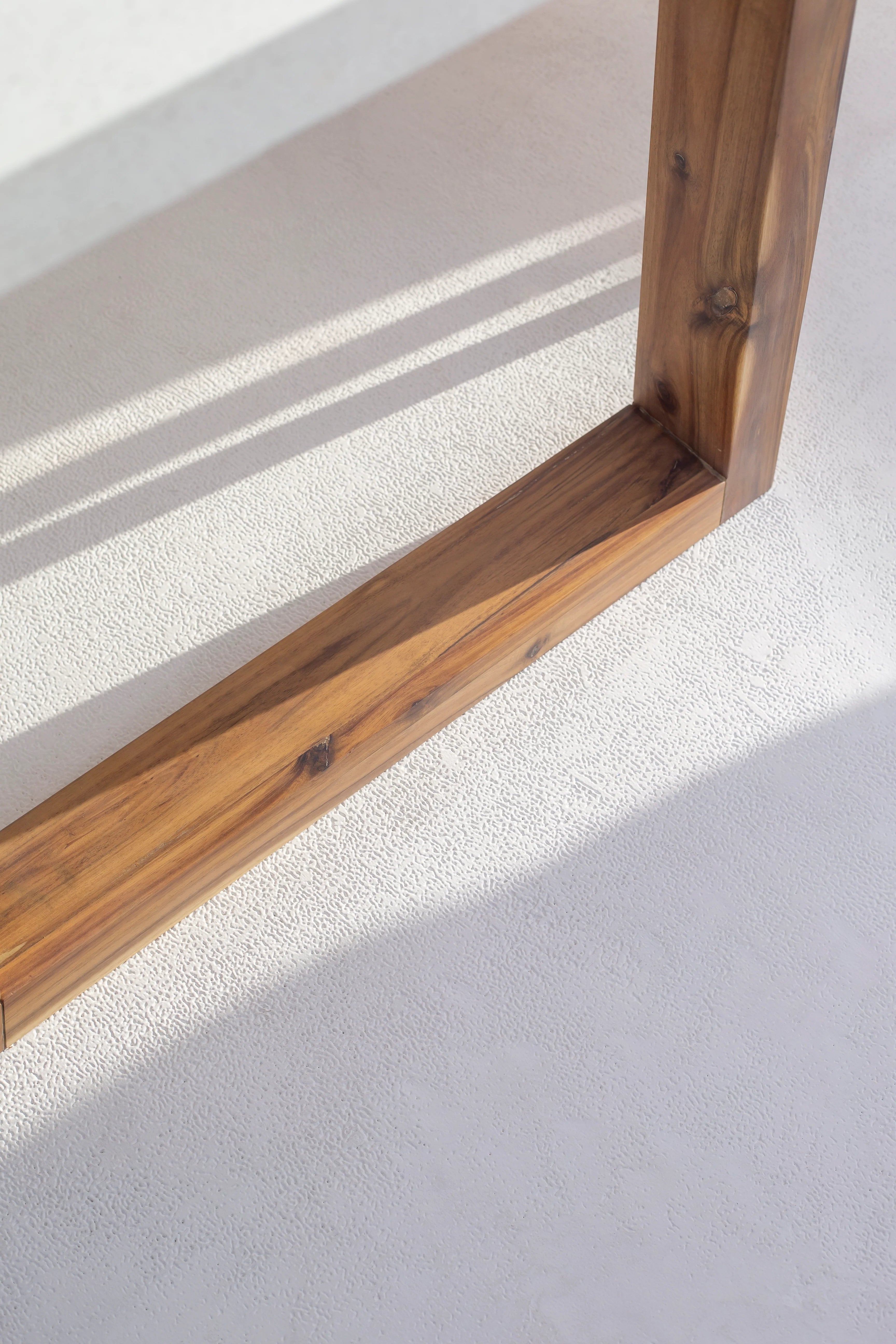 Elegant Off White Concrete Dining Table | 180x90 cm