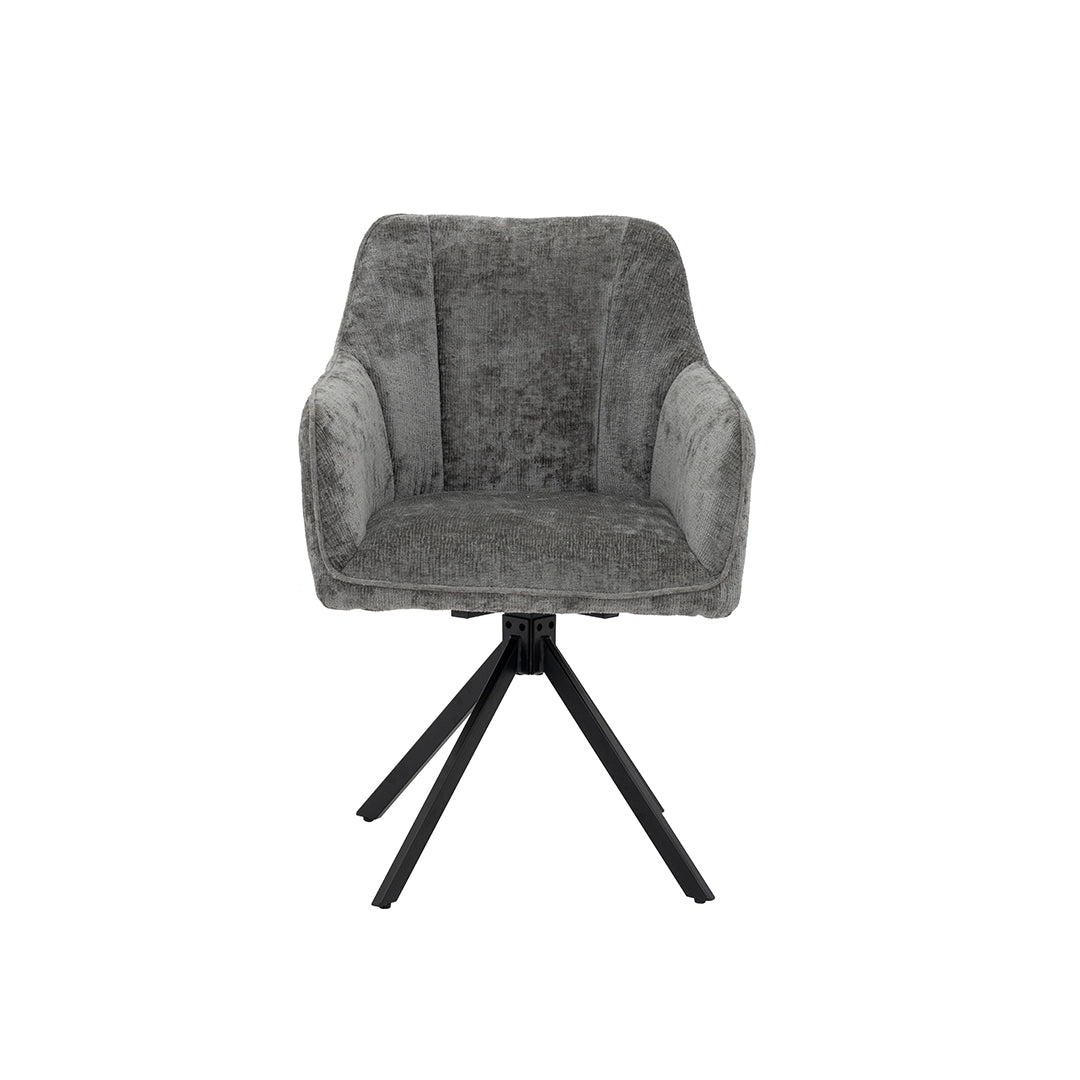 Modern Florence 6-Seater Dining Set - Grey