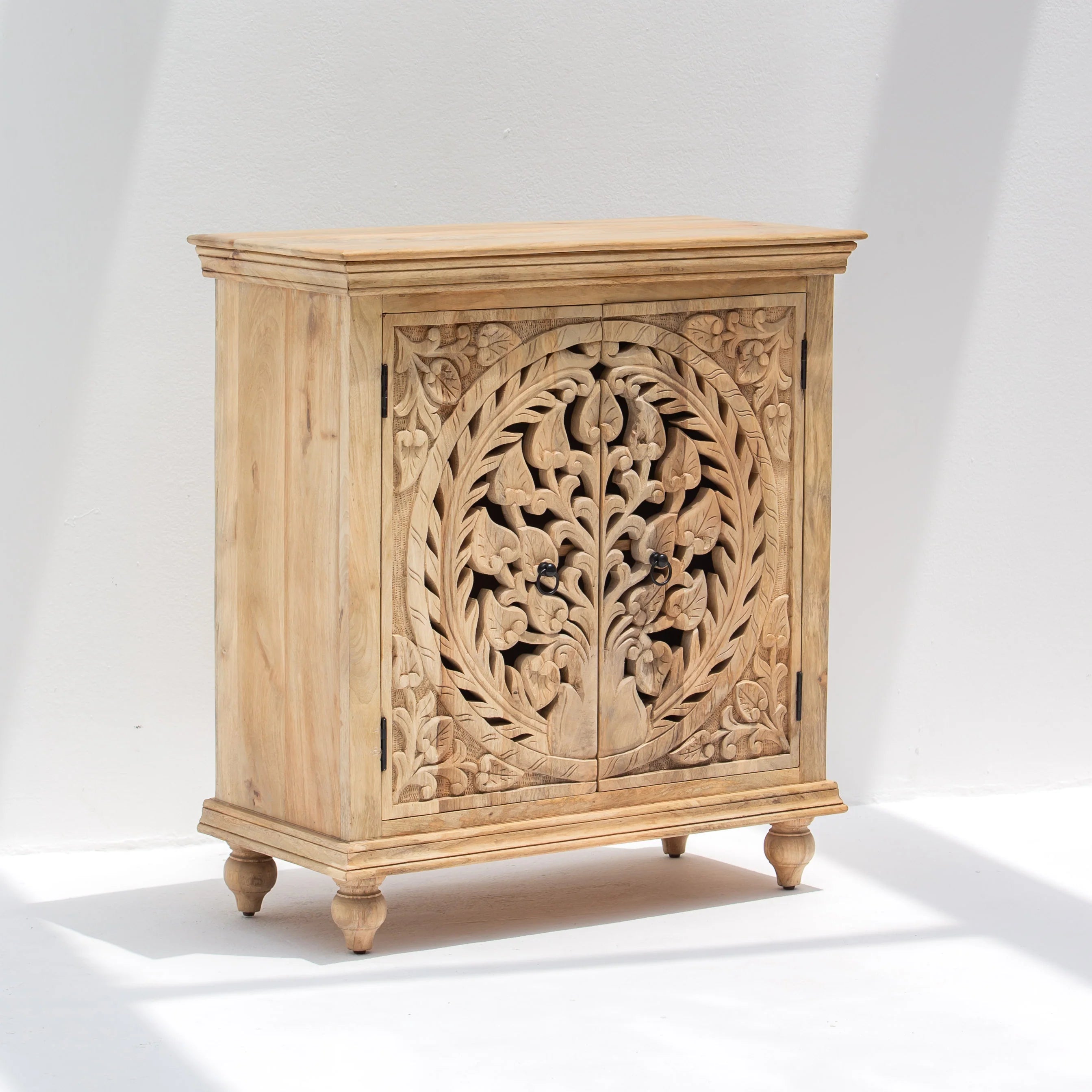 Premium Mango Wood Two Door Sideboard