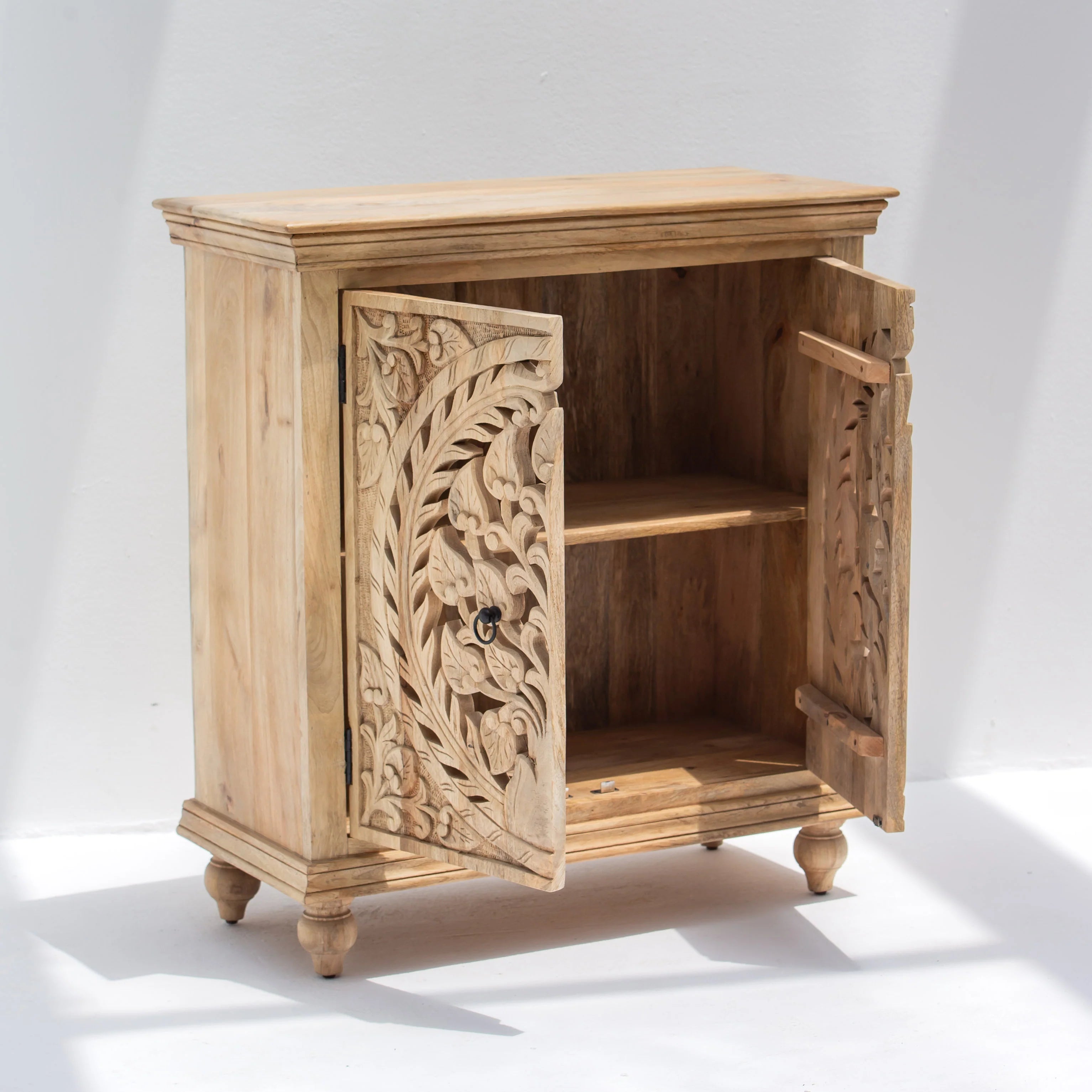 Premium Mango Wood Two Door Sideboard