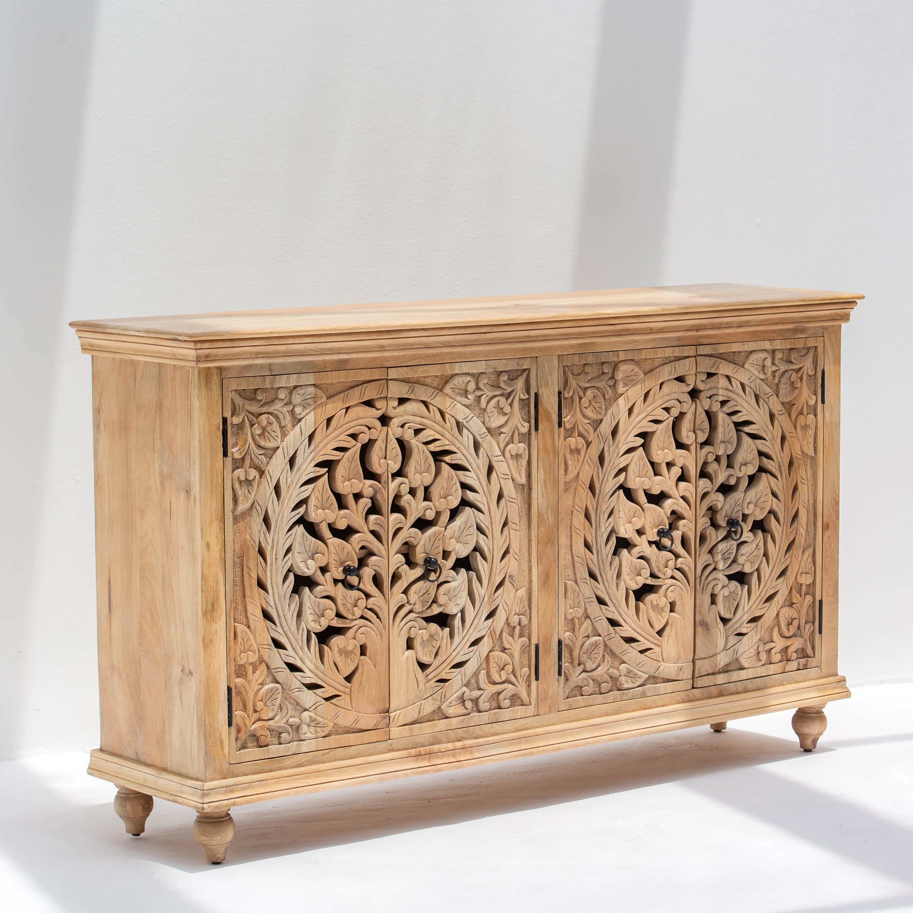 Premium Mango Wood Two Door Sideboard