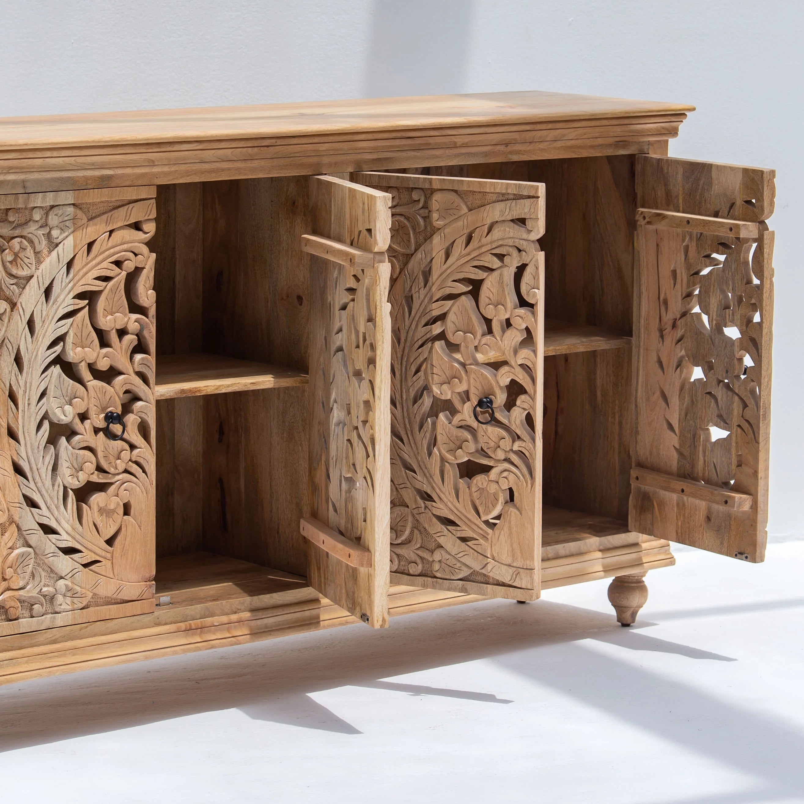 Premium Mango Wood Two Door Sideboard