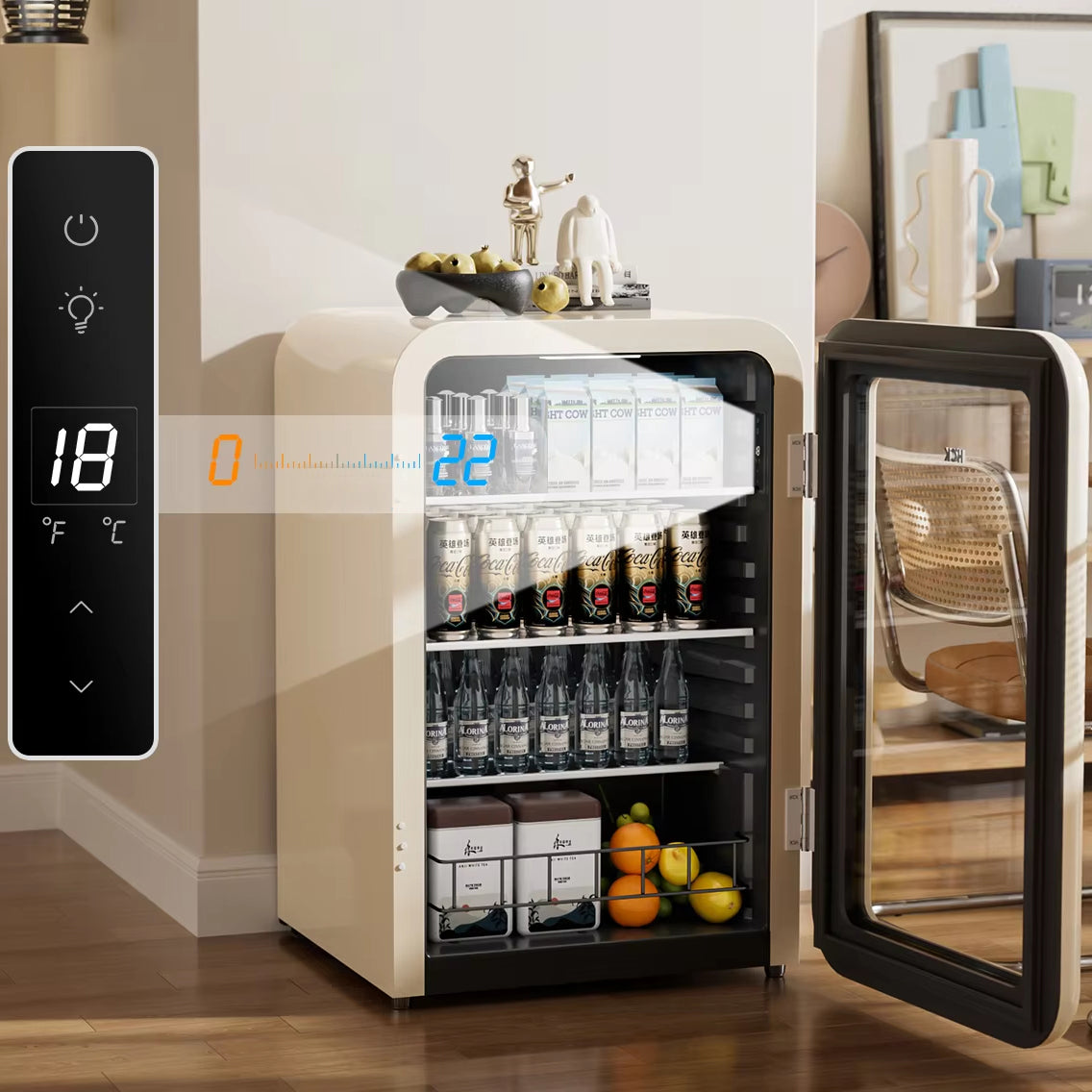 Ice Bar Household Living Room Refrigerator Office Small Ice Bar Tea Refrigerator