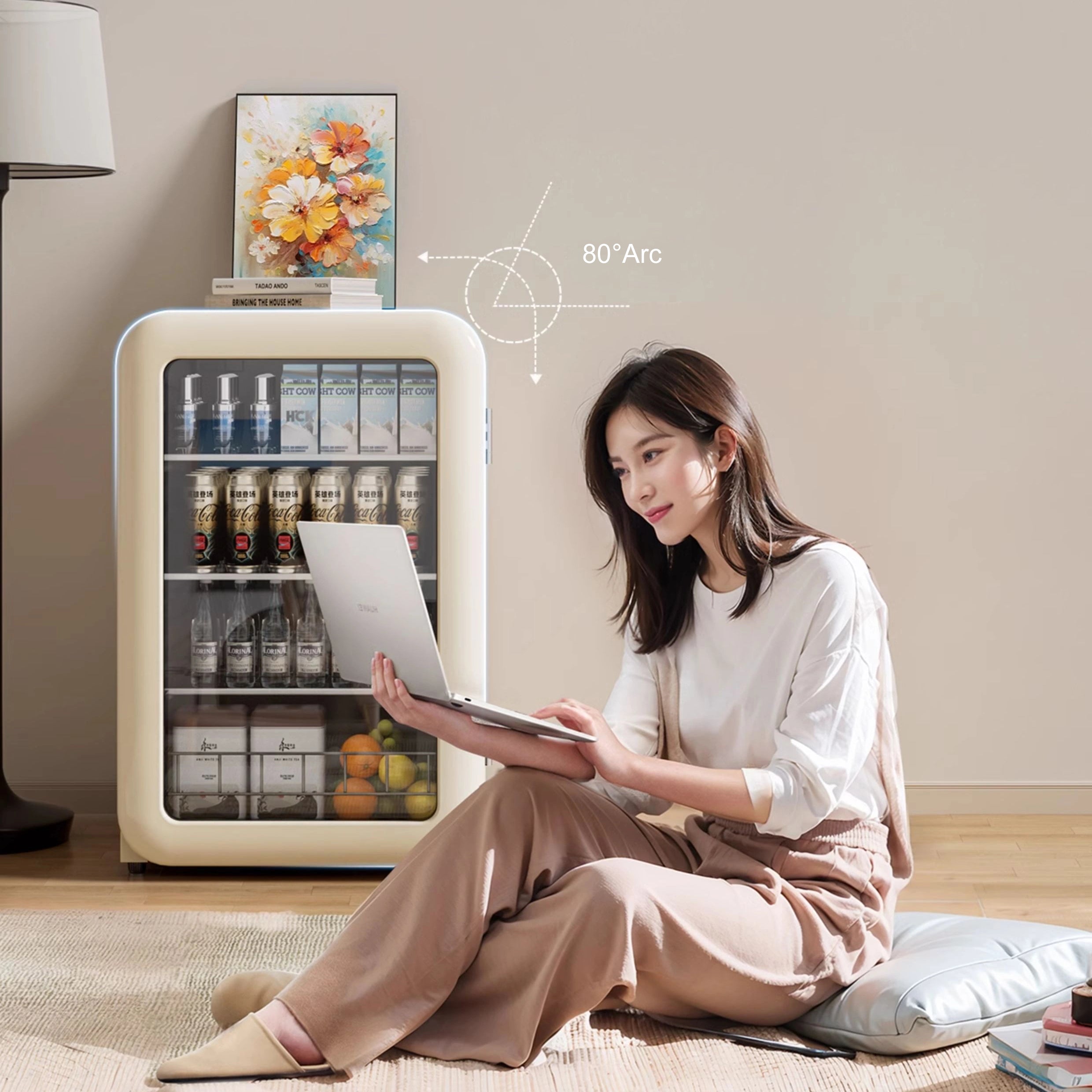 Ice Bar Household Living Room Refrigerator Office Small Ice Bar Tea Refrigerator