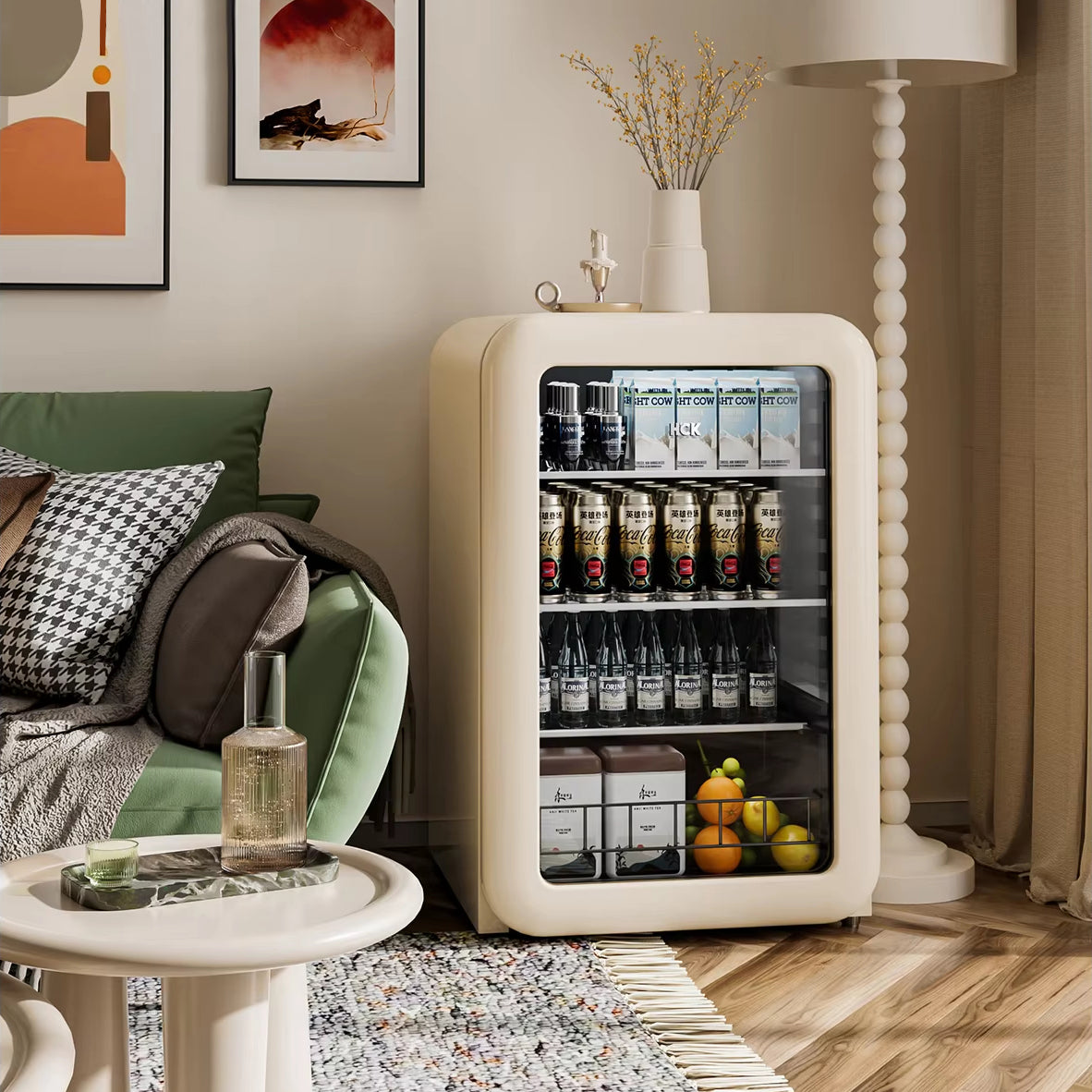 Ice Bar Household Living Room Refrigerator Office Small Ice Bar Tea Refrigerator