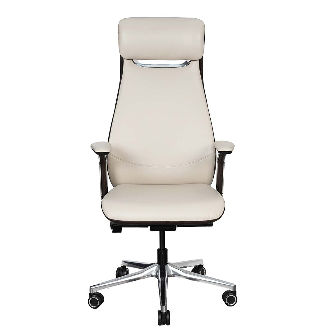 Luxury Ergonomic Design High Back Office Chair With Adjustable Headrest-GCC Home Center
