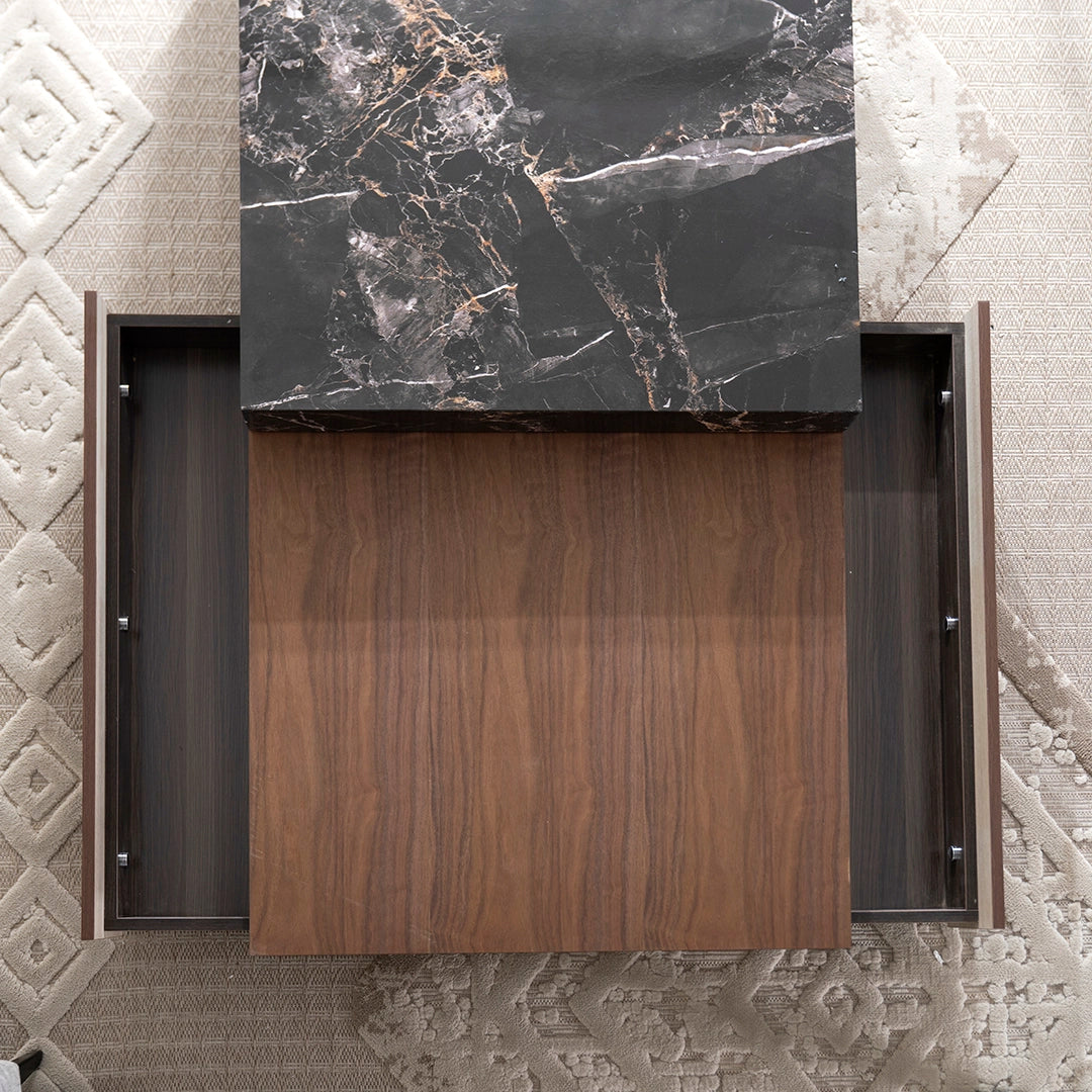 Elegant Coffee Table with 2 Storage Drawers