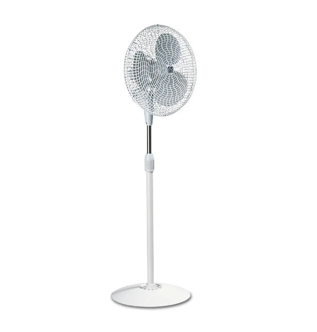 Pedestal Fan, Standing Fan Adjustable Height up to 1893 mm, 3 Speeds