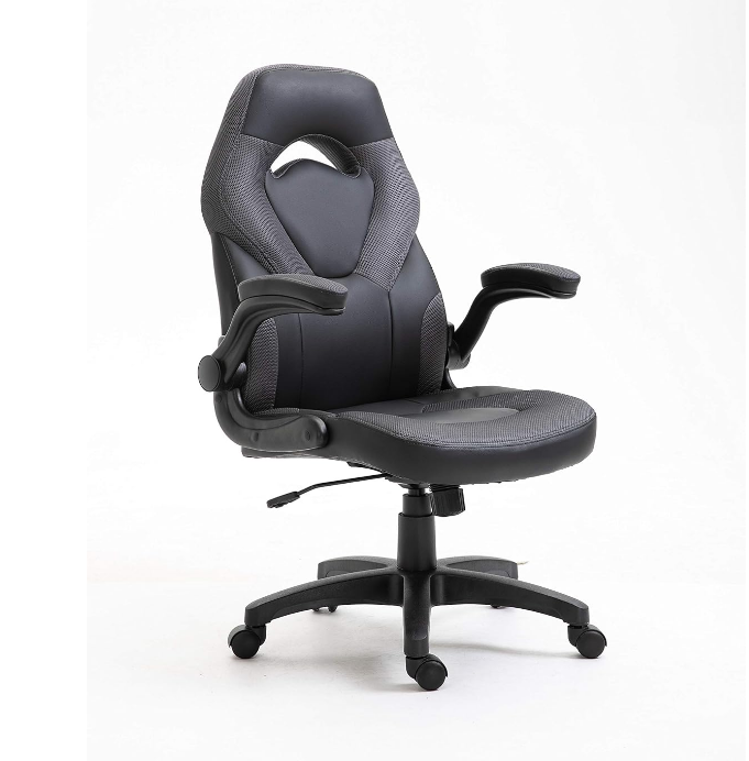 Ergonomic Grey Gaming Chair with Highly Adjustable-GCC Home Center