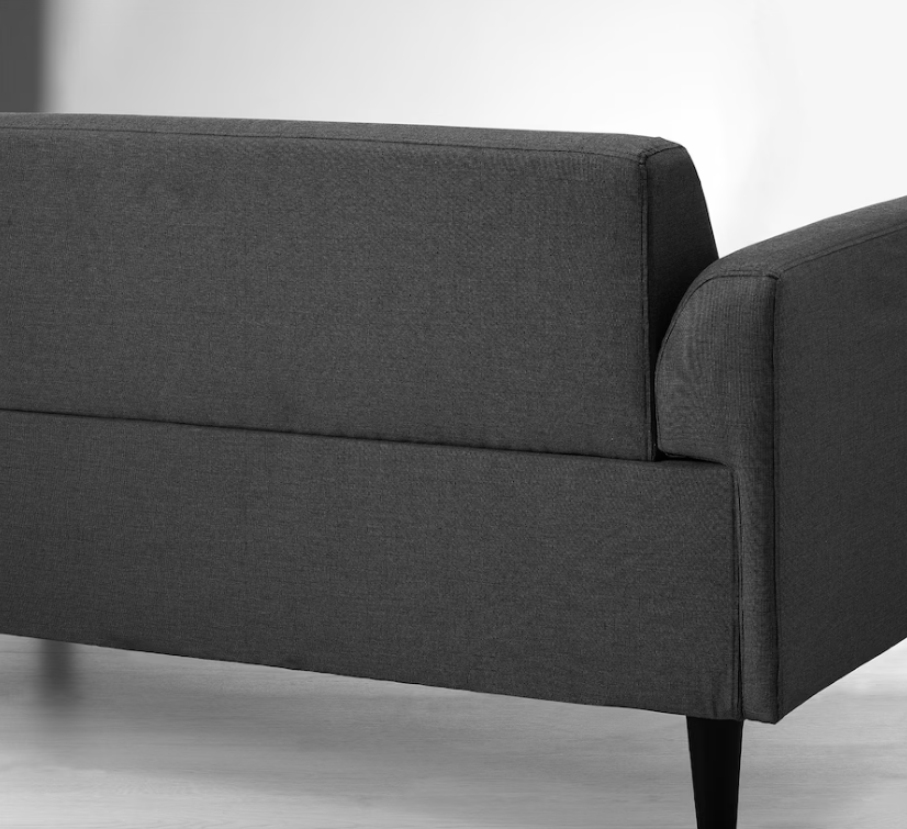 Modern Lightweight Sofa - Dark Grey