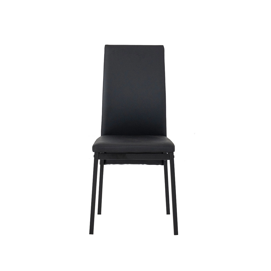 6-Seater Dining Set – Black