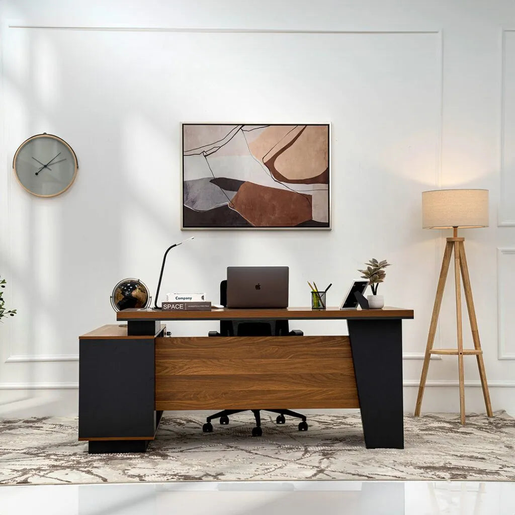 L-Shaped Office Table