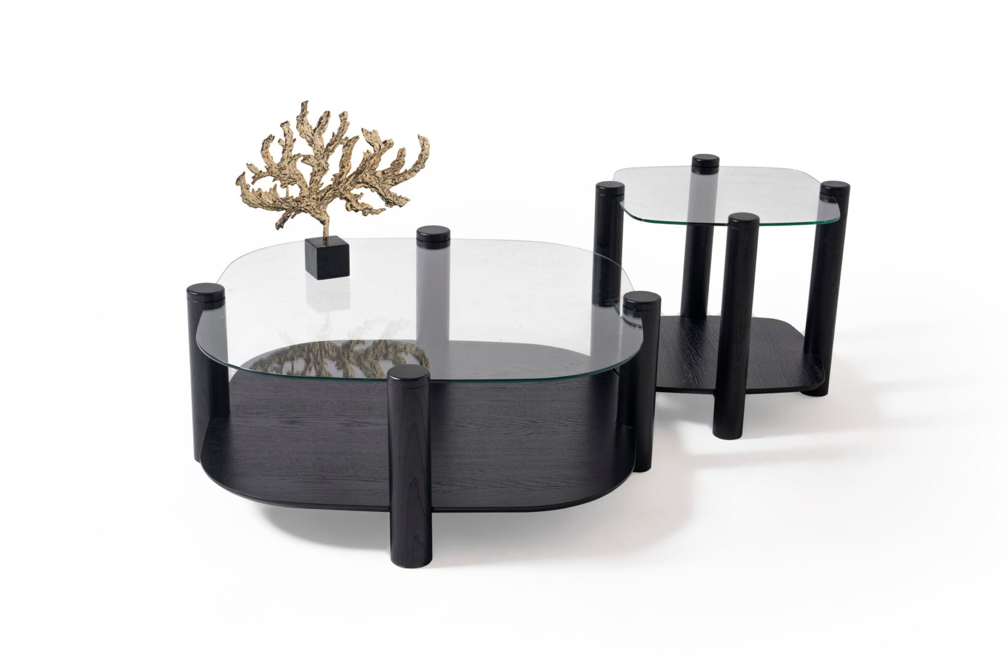 Black Coffee Table Set
