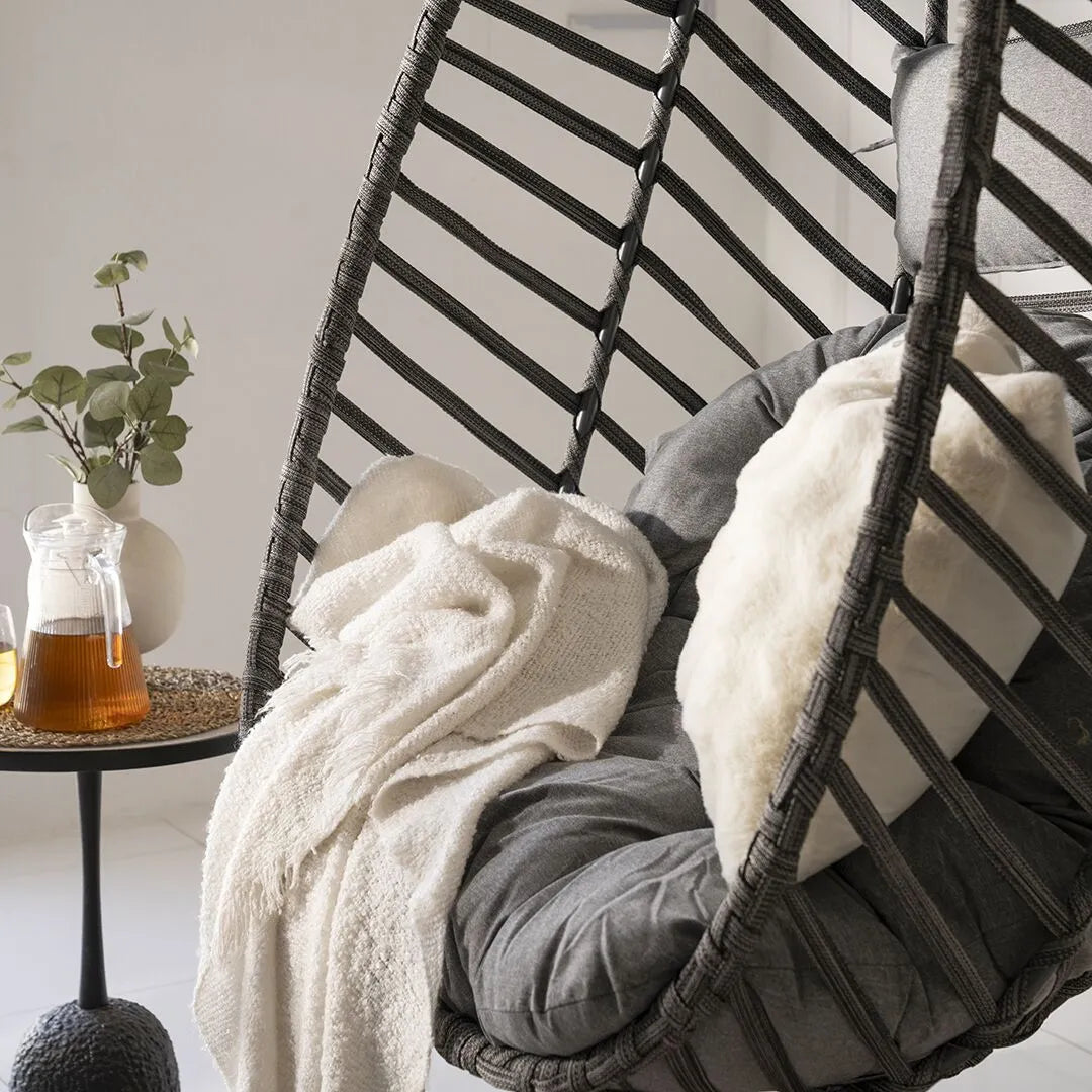 Modern Swing Chair For Outdoor And Indoor – Grey