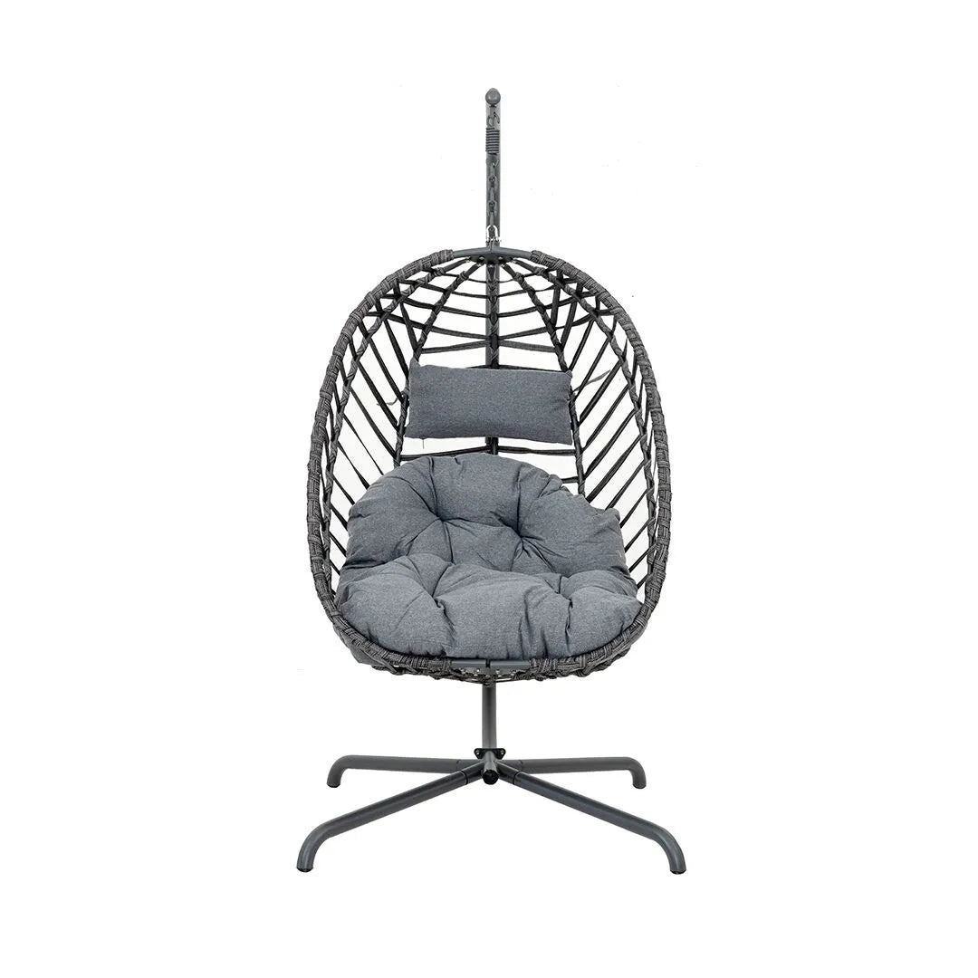 Modern Swing Chair For Outdoor And Indoor – Grey