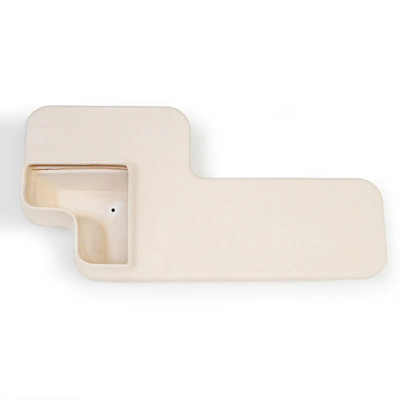 Outdoor/Indoor Beige Planter Box and Bench