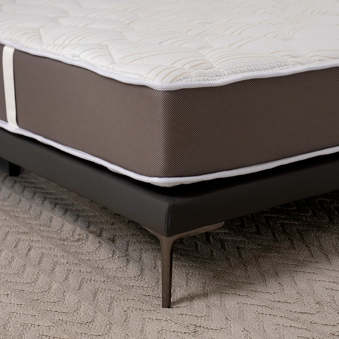 Modern King Size Bed with Mattress – 180×200 cm
