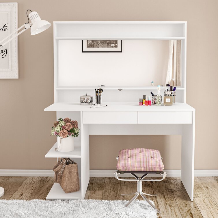 Vanity Dressing Table with a Mirror-GCC Home Center