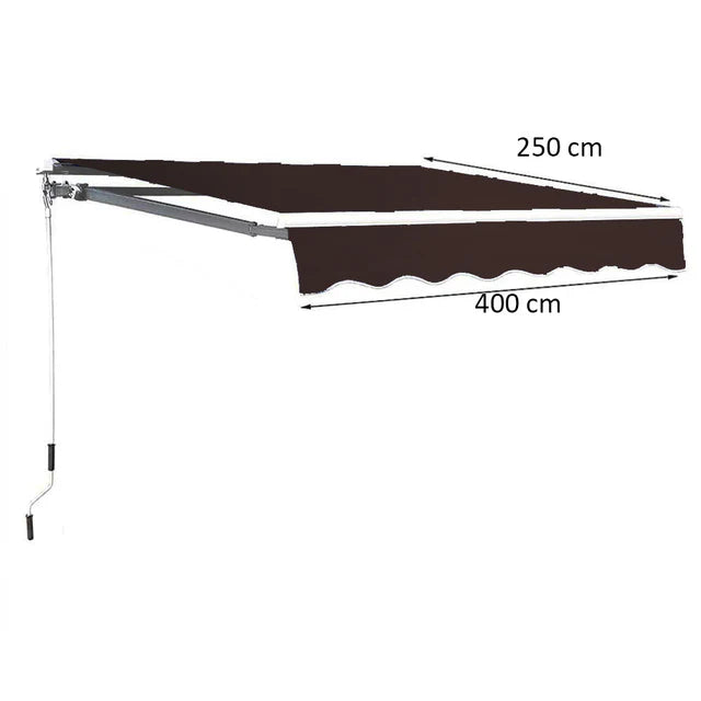 UV Protected Sunshade - Coffee-GCC Home Center
