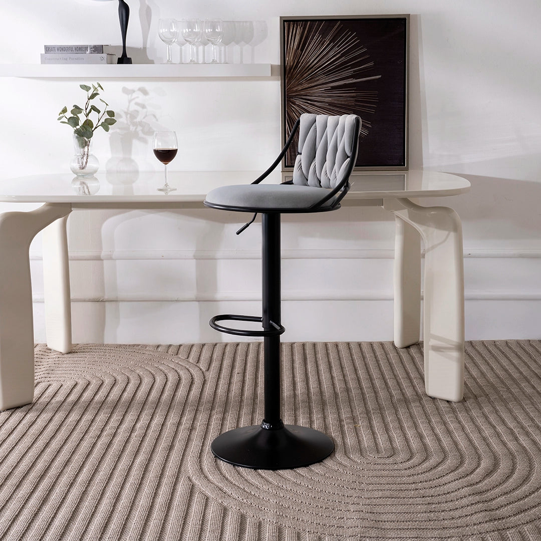 Bar Chair – Modern Velvet Bar Stool