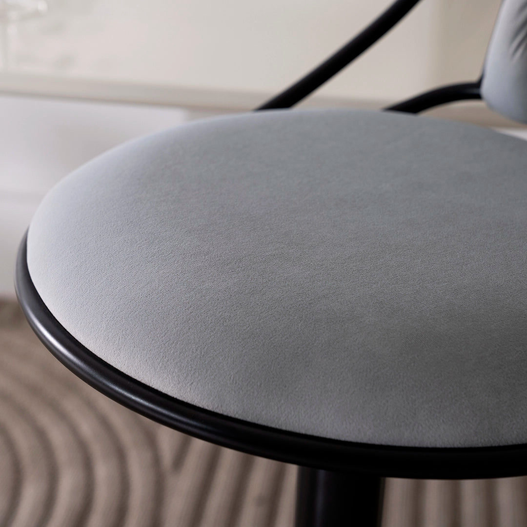 Bar Chair – Modern Velvet Bar Stool