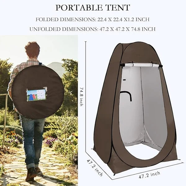 Pop Up Privacy Tent Shower Tent Portable Outdoor Camping
