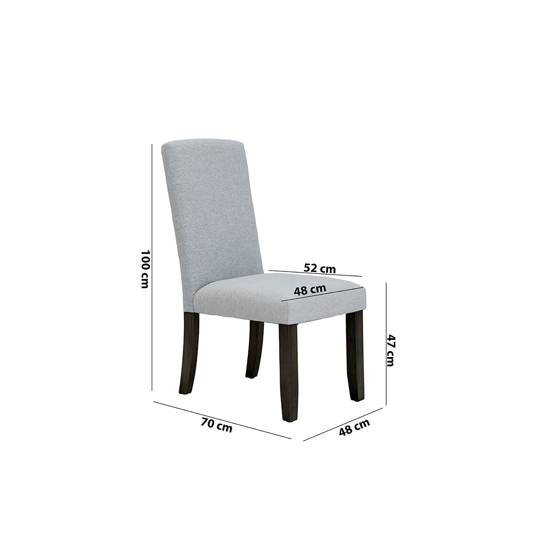 Luxury 8-Seater Dining Set – White & Antique Grey