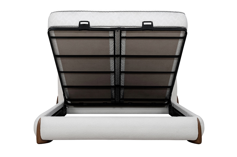Modern Hydraulic Bed With Lift-Up Storage