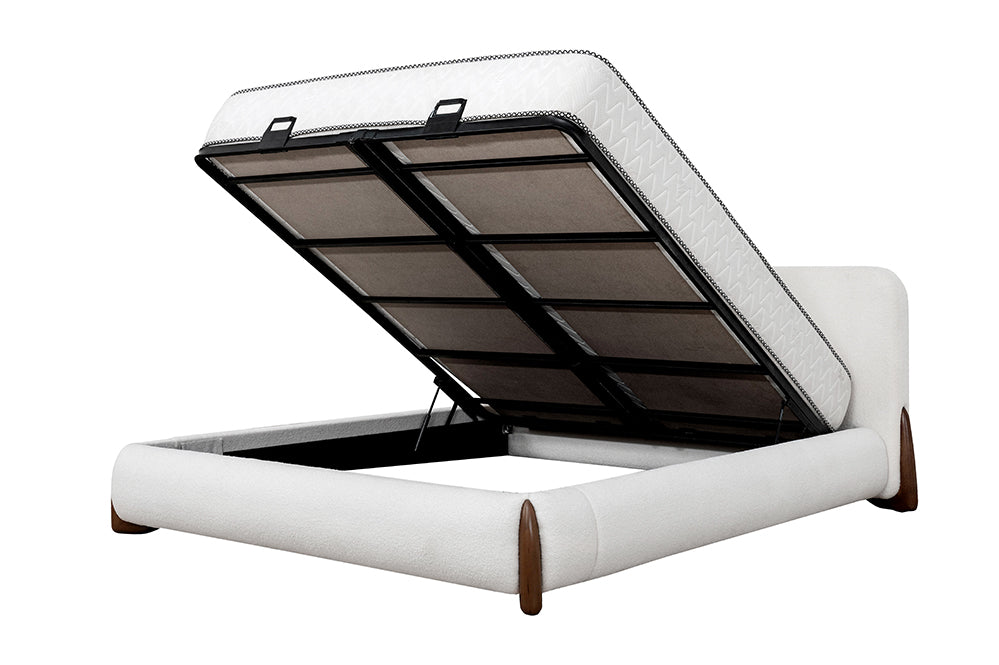 Modern Hydraulic Bed With Lift-Up Storage