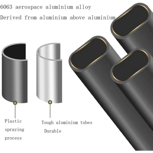 Foldable Camping Table with Adjustable Height