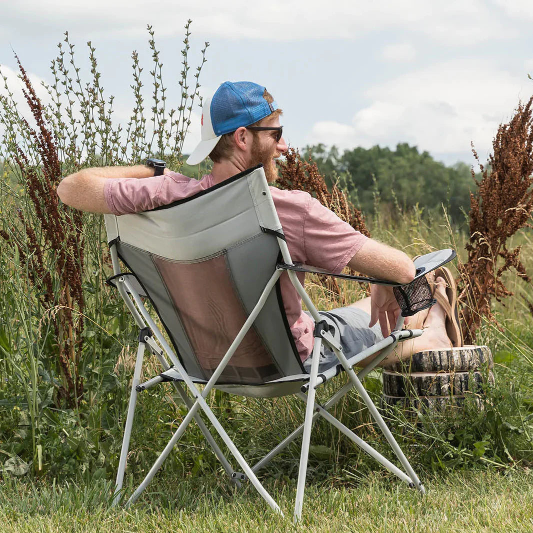 Core Quad Mesh Chair – Breathable Comfort for Outdoor And Camping