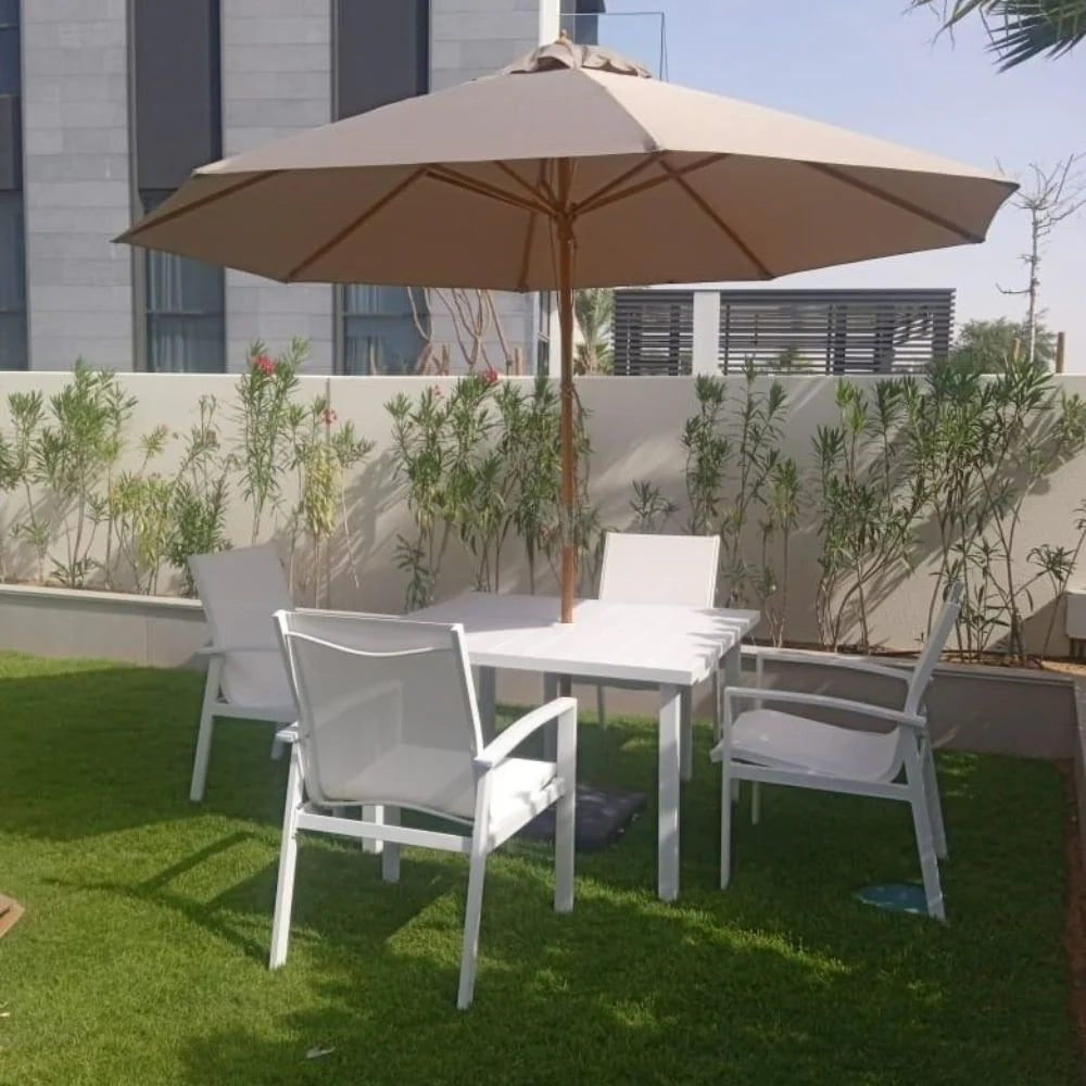 Wooden Frame Umbrella for Garden-GCC Home Center
