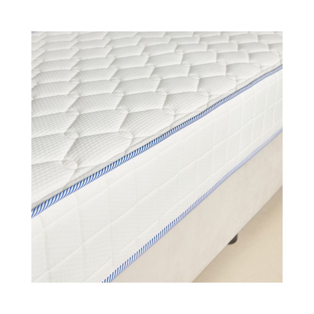 Medium-Firm Gel-Infused Memory Foam Mattress with Pocket Springs – Twin Size (120x200 cm), 10-Year Warranty-GCC Home Center
