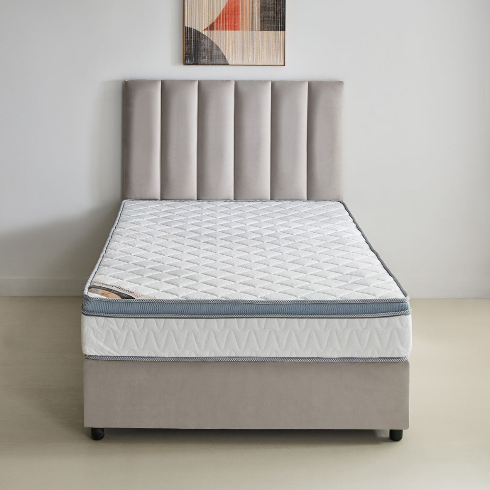 Twin-Size Rebonded Foam Mattress – Medium Firm Comfort with 5-Year Warranty-GCC Home Center