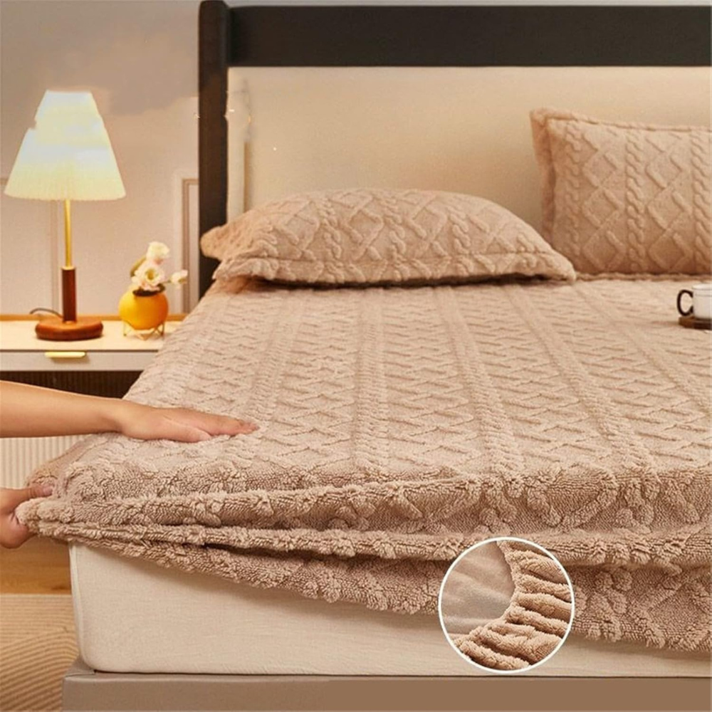 Ultra-Soft Hypoallergenic Mattress Protector – Noiseless, Washable, with Elastic Fit for Deep Mattresses-GCC Home Center