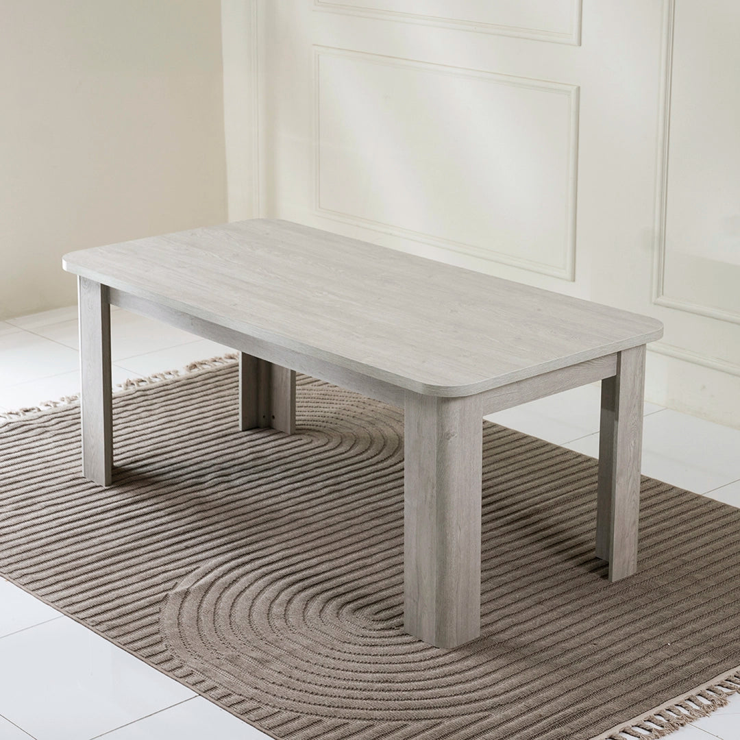 Valencia 6-Seater Dining Set – Grey