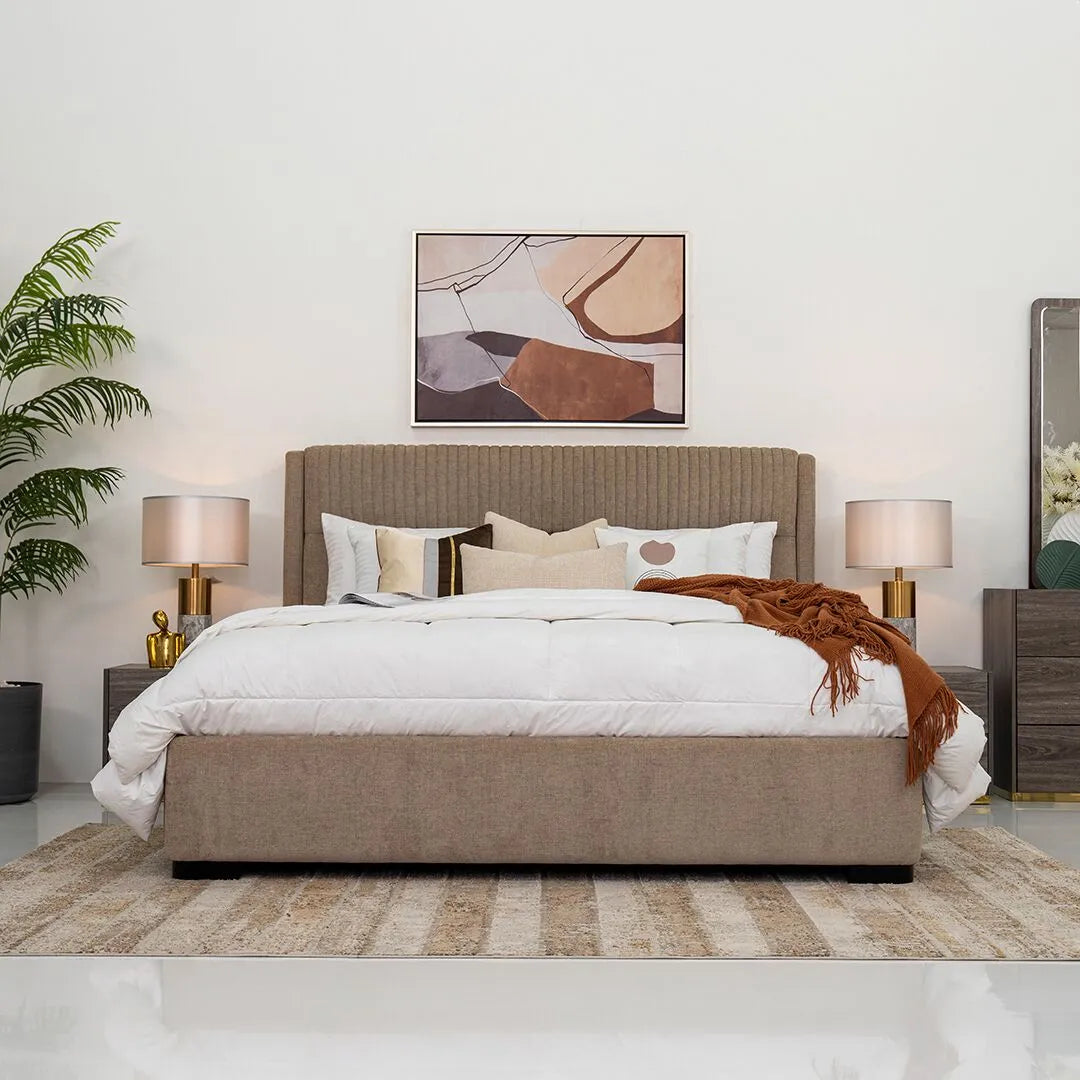 Solid wood Hydraulic Storage Bed