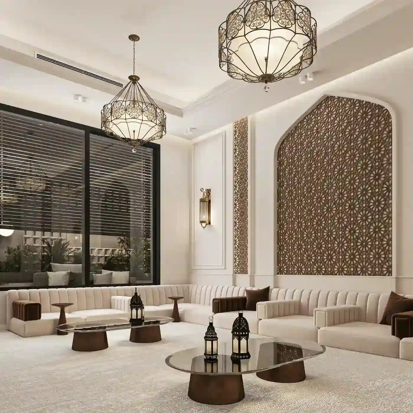Luxury Arabic Majlis - 420 cm x 420 cm