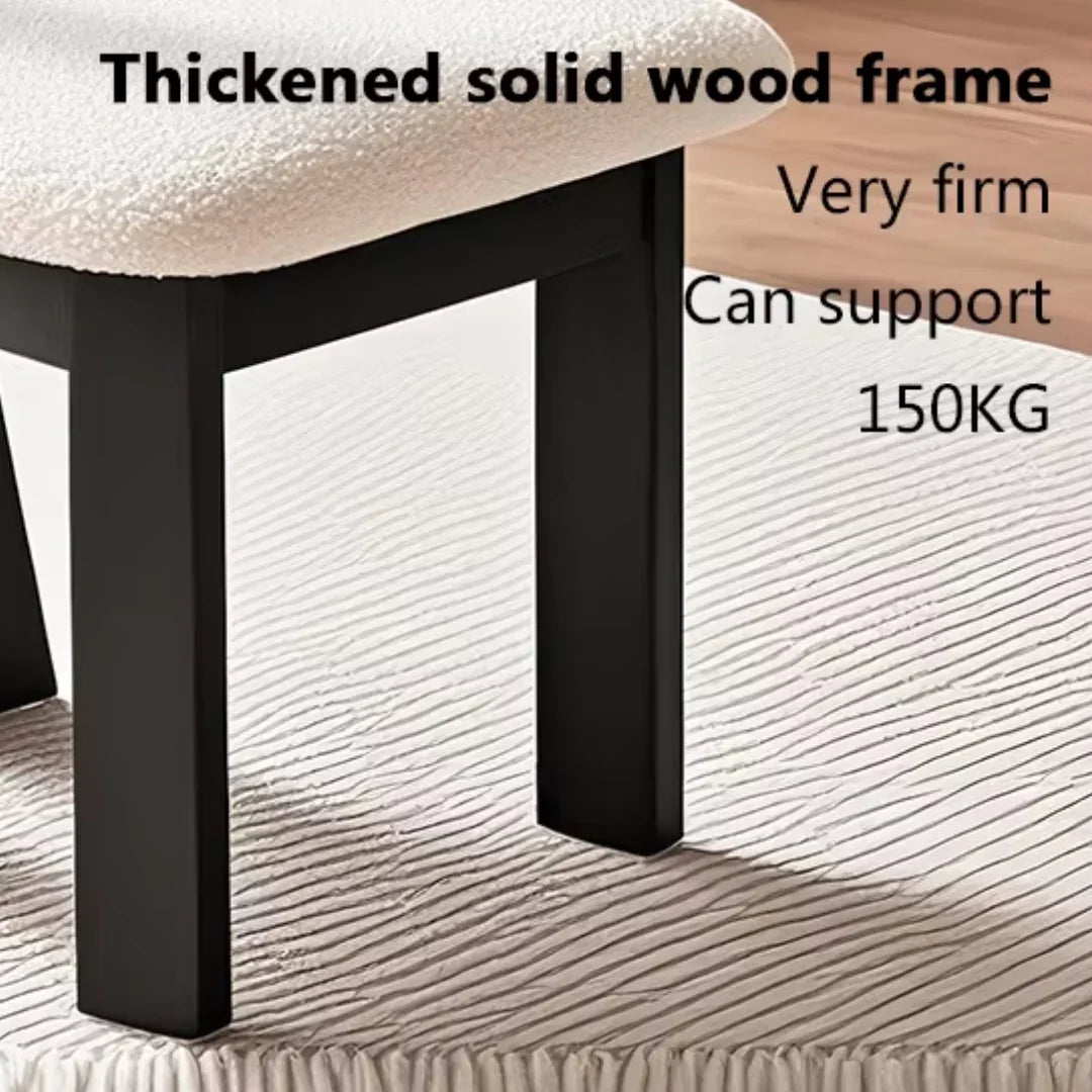 Luxurious Marble Top 6 Seater Dining Set