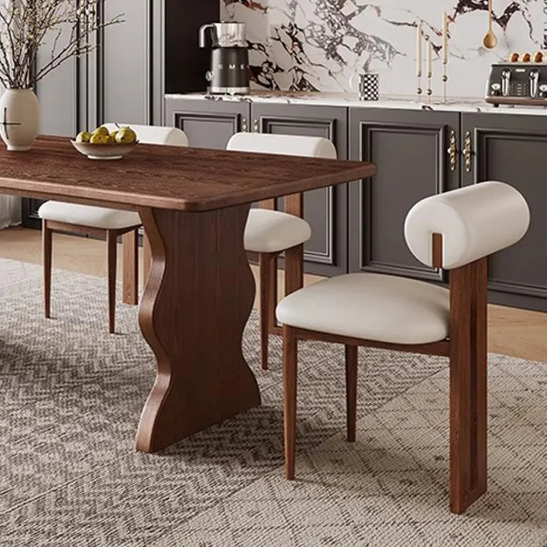 Modern Luxury Verona Wave 6 Seater Dining Set