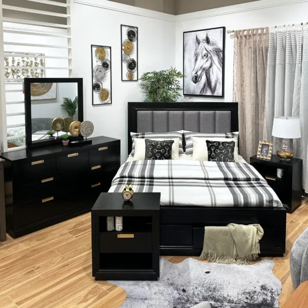 3 Pcs. Queen Bedroom Set