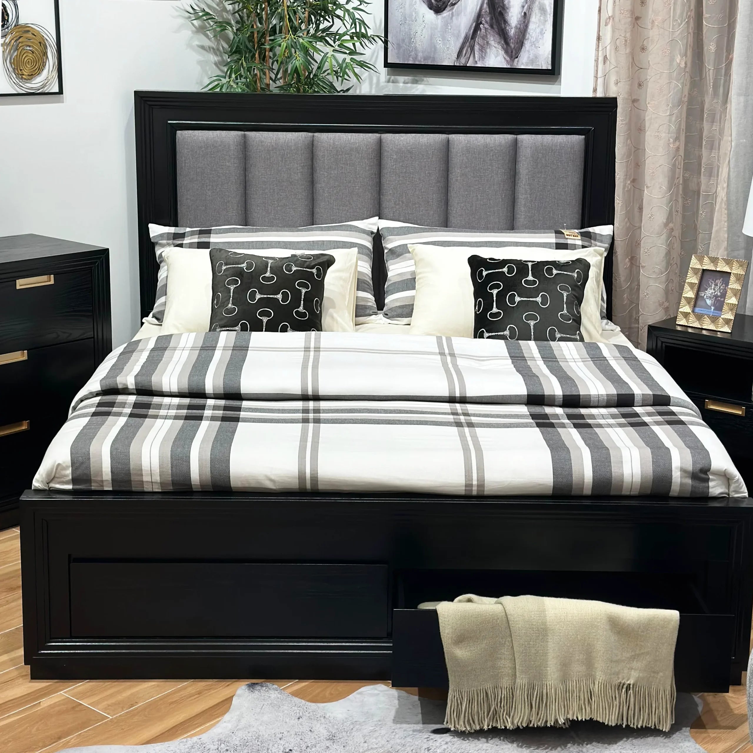 3 Pcs. Queen Bedroom Set