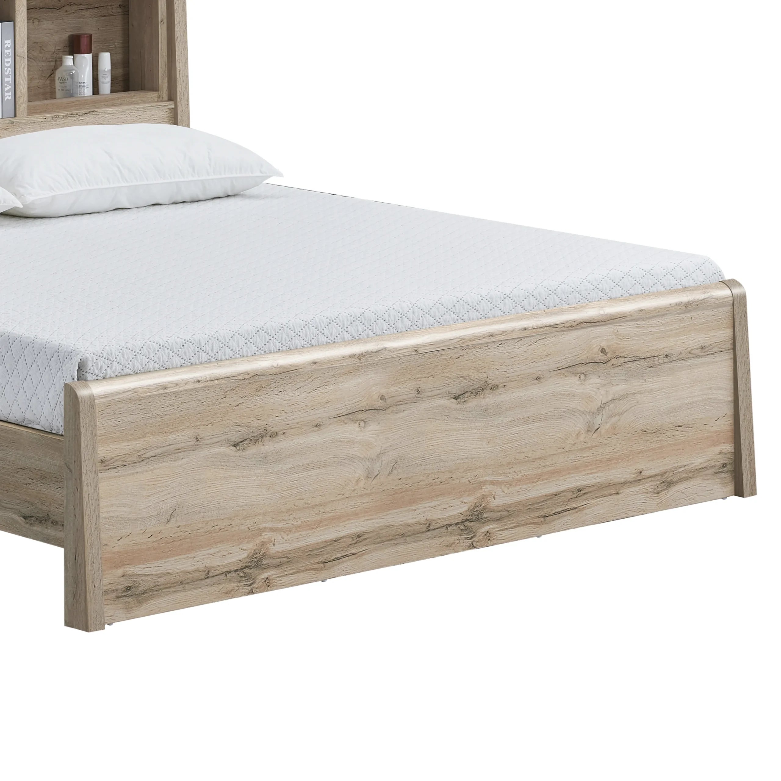 Balzo King Bed – Canada Oak