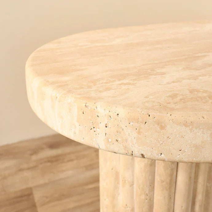 Natural Travertine Console Table, Luxury Coffee Table