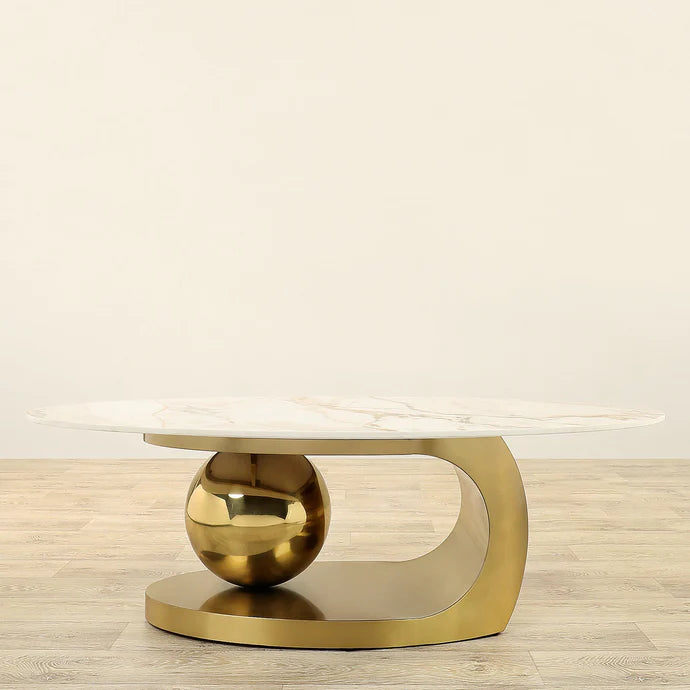Luxury Calacatta Gold Coffee Table
